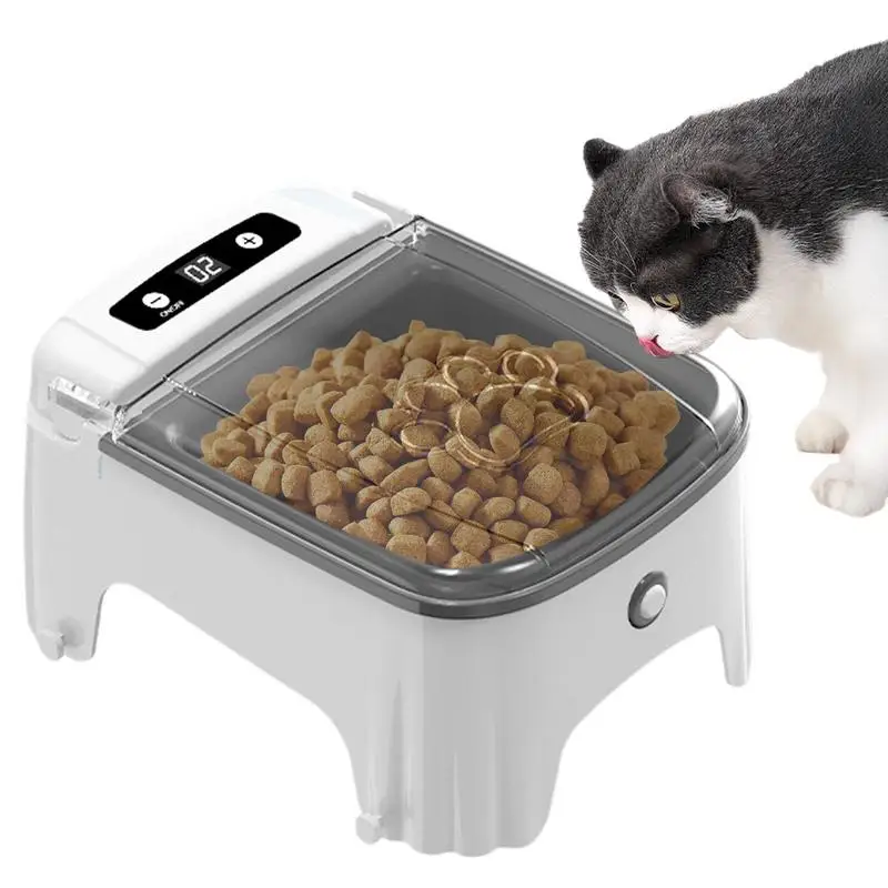 Automatic Cat Feeder Timed Cat Feeder Auto Sensor Pet Dispenser Electric Food Dispenser Dry Feeding Pet Bowl For Small Dog
Automatic Cat Feeder Timed Cat Feeder Auto Sensor Pet Dispenser Electric Food Dispenser Dry Feeding Pet Bowl For Small Dog