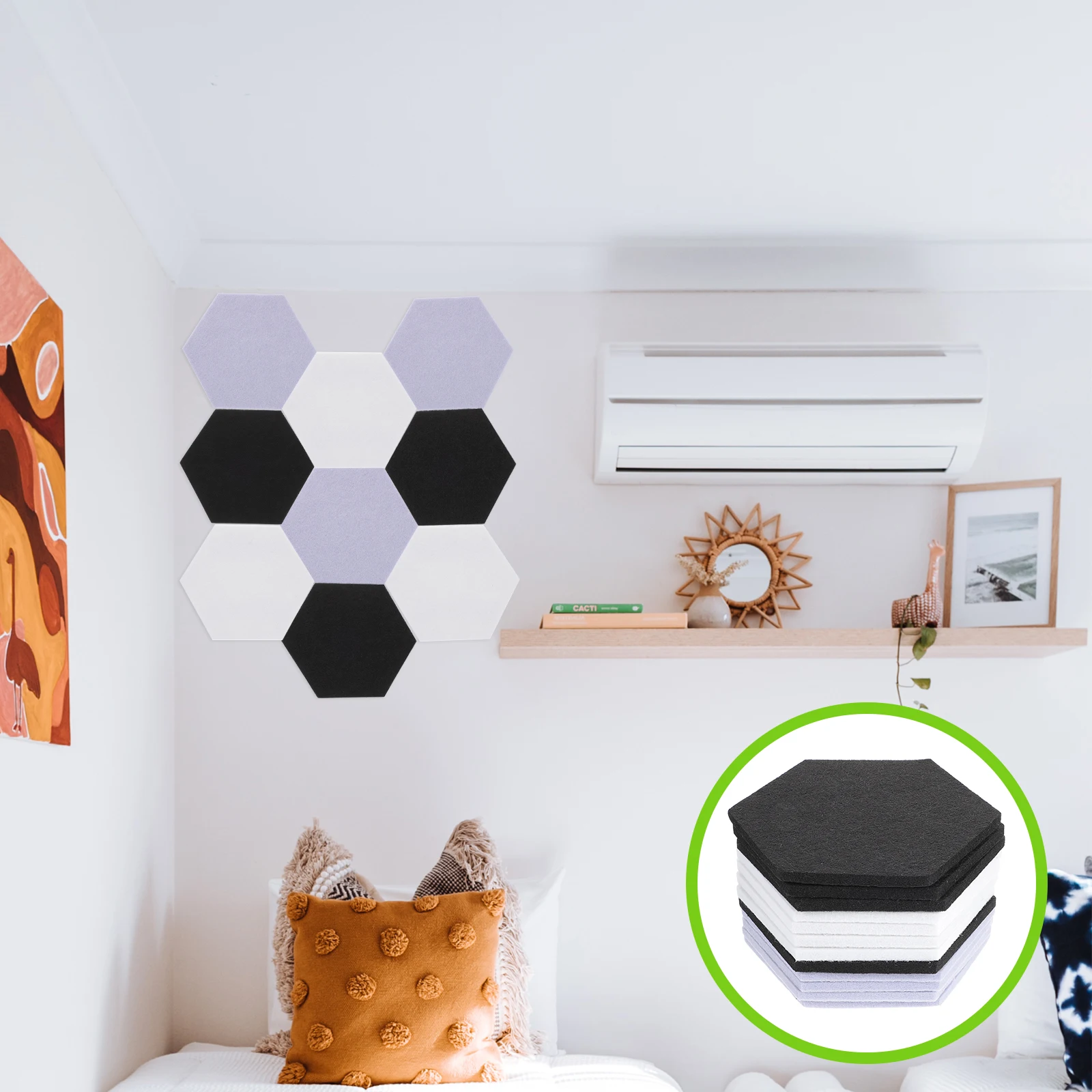 12 Pcs Sound-absorbing Panels Studio Soundproof Ceiling Wall Soundproofing Colorful
12 Pcs Sound-absorbing Panels Studio Soundproof Ceiling Wall Soundproofing Colorful