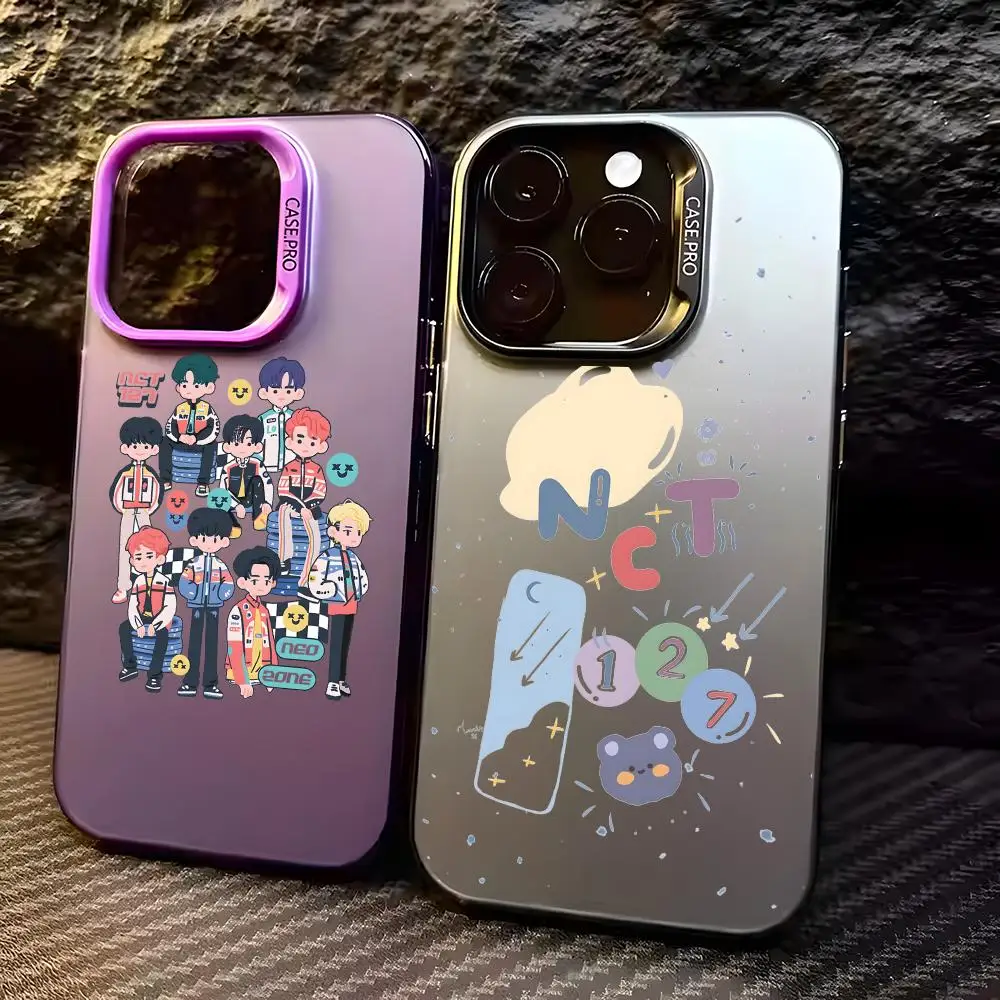 Korea Kpop Band n-NCT 127 Phone Case For iPhone 17 16 15 14 13 12 11 Pro Max Air Colorful Matte Laser Aurora Shockproof
Korea Kpop Band n-NCT 127 Phone Case For iPhone 17 16 15 14 13 12 11 Pro Max Air Colorful Matte Laser Aurora Shockproof