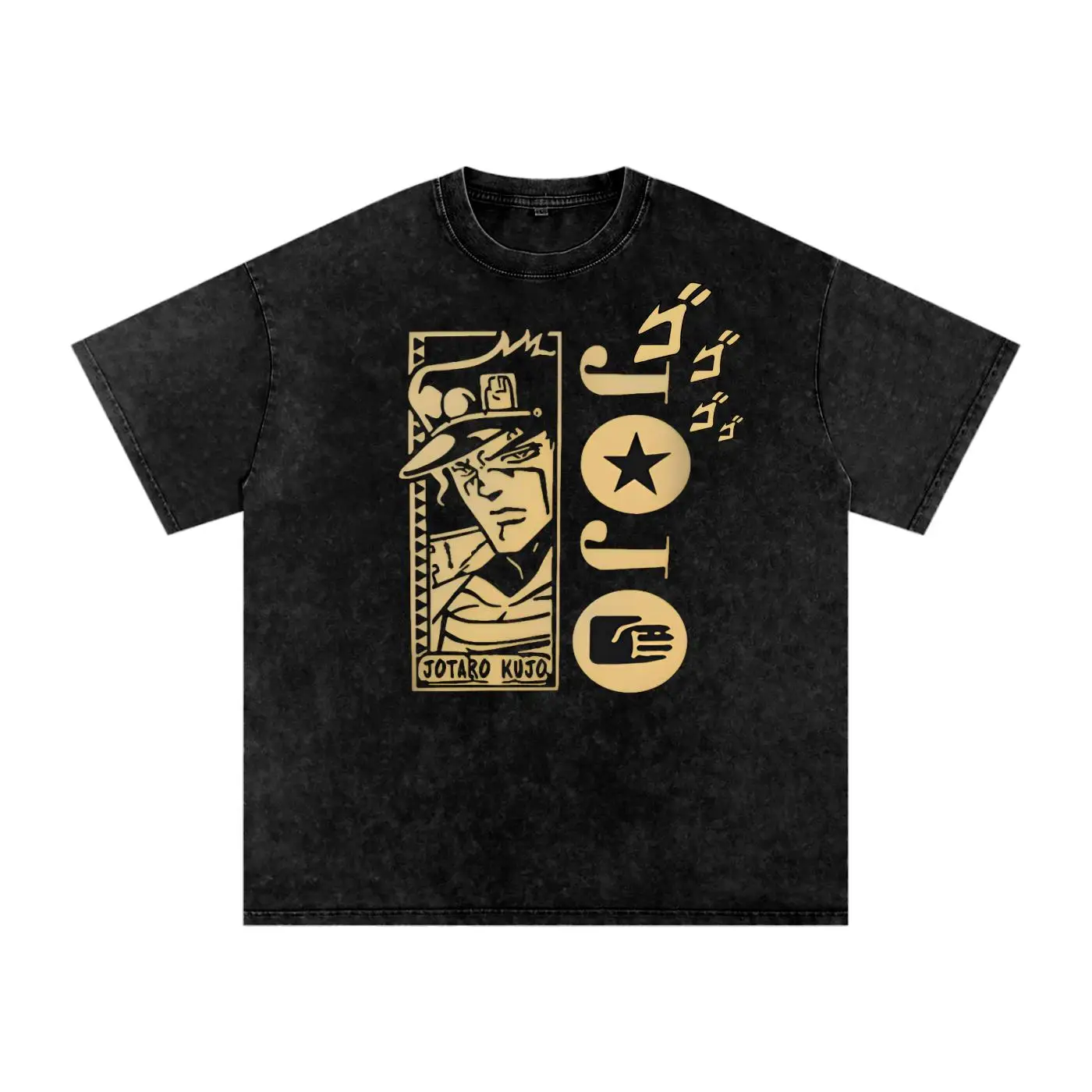 Jotaro Kujo T-shirt For Men Women JoJo's Bizarre Adventure Summer Vintage Washed Men's T-shirt Casual Anime Cotton Tops Clothing
Jotaro Kujo T-shirt For Men Women JoJo's Bizarre Adventure Summer Vintage Washed Men's T-shirt Casual Anime Cotton Tops Clothing