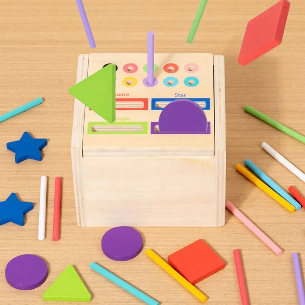 Colourful Sticks Wooden Stick Board Game Educational Fine Motor Development Montessori Ball Dropping Game Counting High-quality
Colourful Sticks Wooden Stick Board Game Educational Fine Motor Development Montessori Ball Dropping Game Counting High-quality