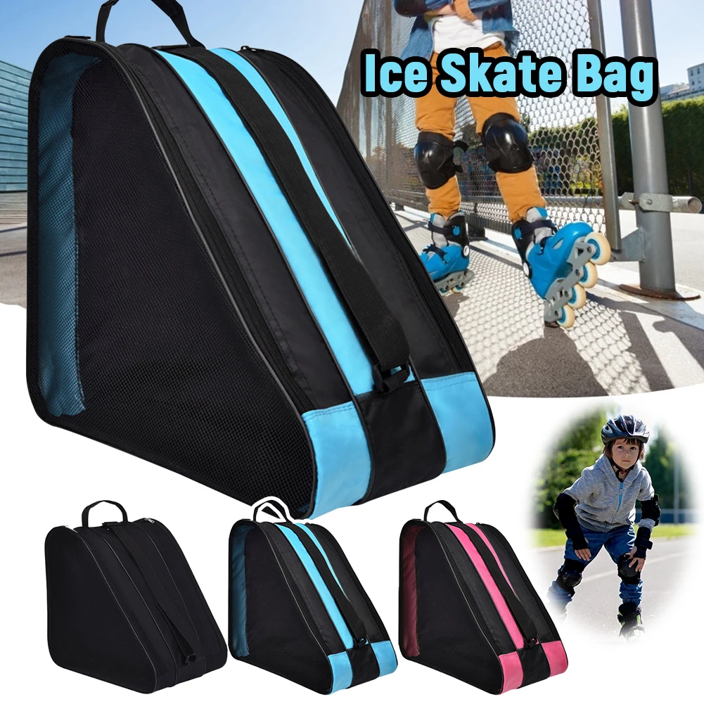 Kids Roller Skating Bag Breathable Thicken Skates Storage Bag with Sides Mesh Pockets Skating Shoes Bag Single Shoulder/Handheld
Kids Roller Skating Bag Breathable Thicken Skates Storage Bag with Sides Mesh Pockets Skating Shoes Bag Single Shoulder/Handheld