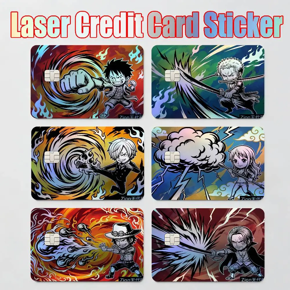 stickers moto stickers ONE PIECE LUFFY ZORO SANJI ACE NAMI Laser Reflective Card Skin Sticker For Debit Credit Card
stickers moto stickers ONE PIECE LUFFY ZORO SANJI ACE NAMI Laser Reflective Card Skin Sticker For Debit Credit Card