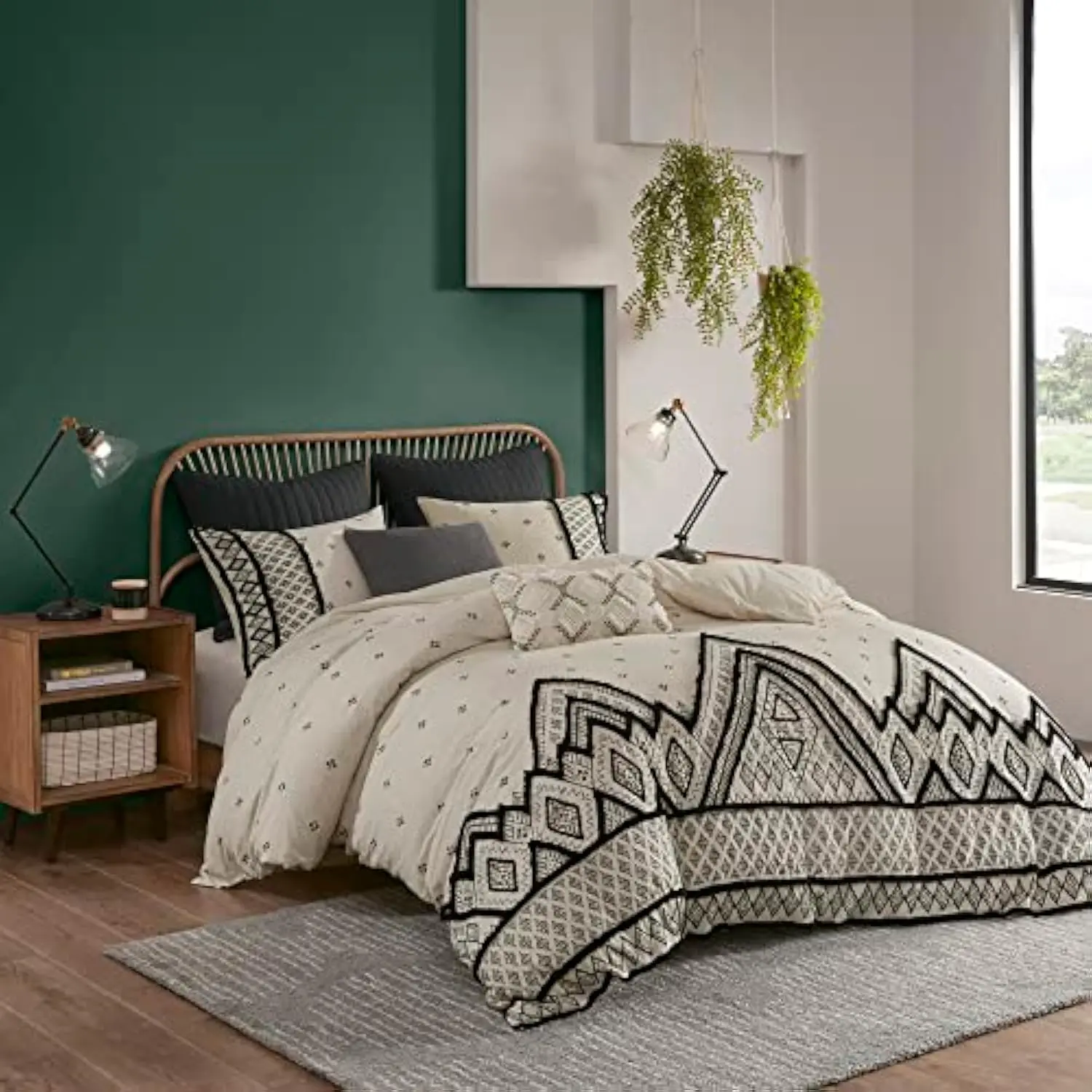 Marta Flax Linen/Cotton Comforter Set, Modern Boho Design with Trim Accent, Modern Casual, Breathable All Season Bedding with
Marta Flax Linen/Cotton Comforter Set, Modern Boho Design with Trim Accent, Modern Casual, Breathable All Season Bedding with