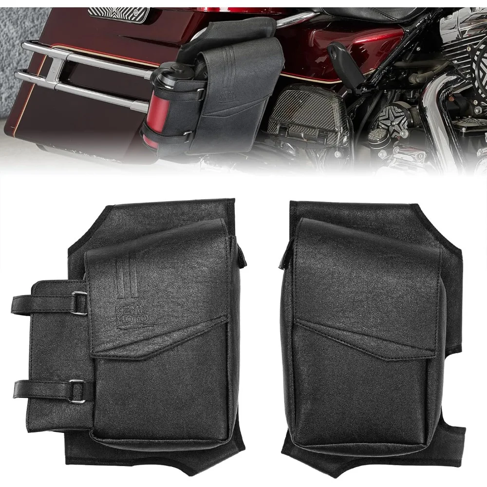 Side Saddlebag Guard Bag Organizer with Water Bottle Holder Faux Leather for Touring Left Right
Side Saddlebag Guard Bag Organizer with Water Bottle Holder Faux Leather for Touring Left Right