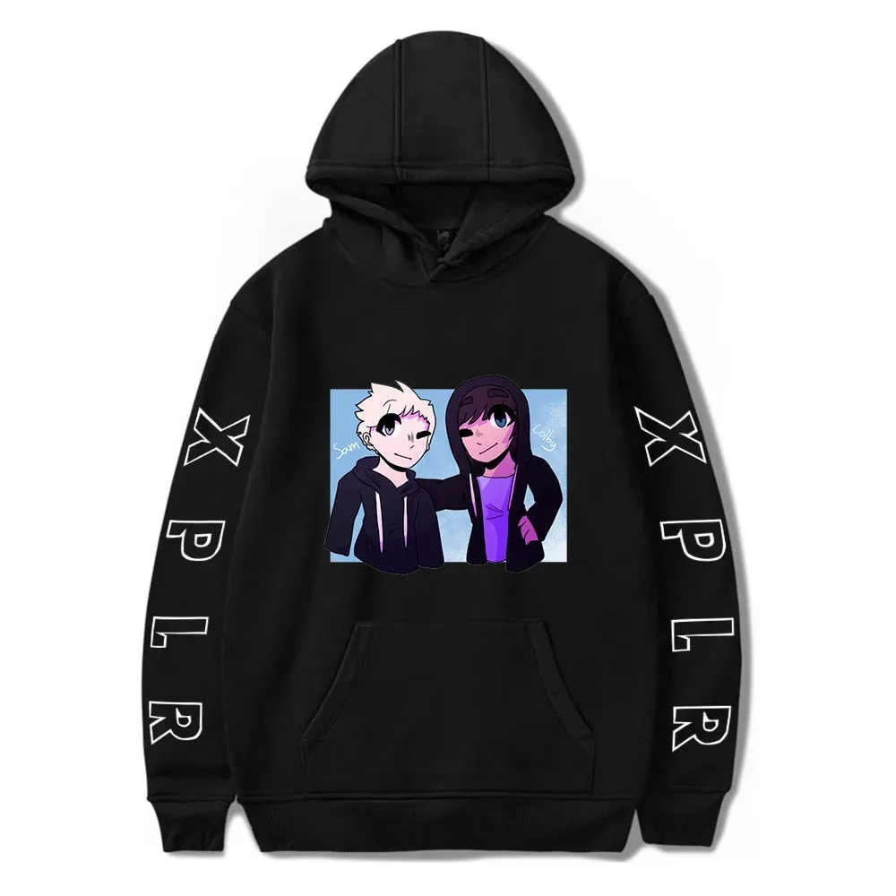 Толстовки с капюшоном Sam and Colby для мужчин и женщин, пуловеры из мягкого хлопка, уличная одежда, одежда в стиле хип-хоп, осенняя мода,
Толстовки с капюшоном Sam and Colby для мужчин и женщин, пуловеры из мягкого хлопка, уличная одежда, одежда в стиле хип-хоп, осенняя мода,