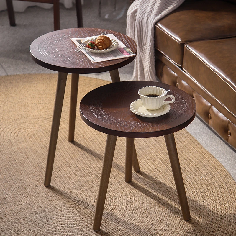 Solid wood carving flower small coffee table modern light luxury living room small apartment artistic sofa edge
Solid wood carving flower small coffee table modern light luxury living room small apartment artistic sofa edge