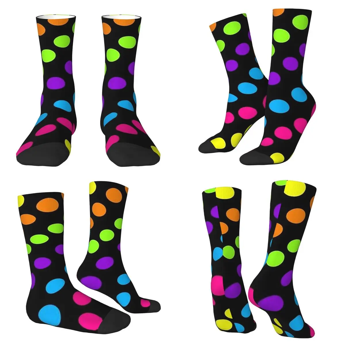 Colorful Polka Dot Socks Harajuku High Quality Stockings All Season Long Socks Accessories for Man's Woman's Christmas Gifts
Colorful Polka Dot Socks Harajuku High Quality Stockings All Season Long Socks Accessories for Man's Woman's Christmas Gifts