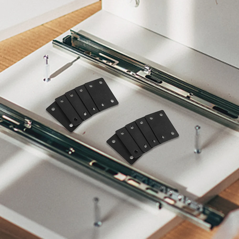 1Set Stainless Steel Corner Brackets Strong Flat Metal Braces for Furniture Connections Wood Joints Mending Plates Metal 
1Set Stainless Steel Corner Brackets Strong Flat Metal Braces for Furniture Connections Wood Joints Mending Plates Metal