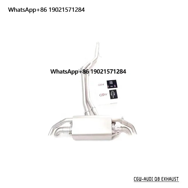 Q8 3.0T 2019 + Original/SQ8/RSQ8 style automotive electronic valve exhaust pipe muffler
Q8 3.0T 2019 + Original/SQ8/RSQ8 style automotive electronic valve exhaust pipe muffler