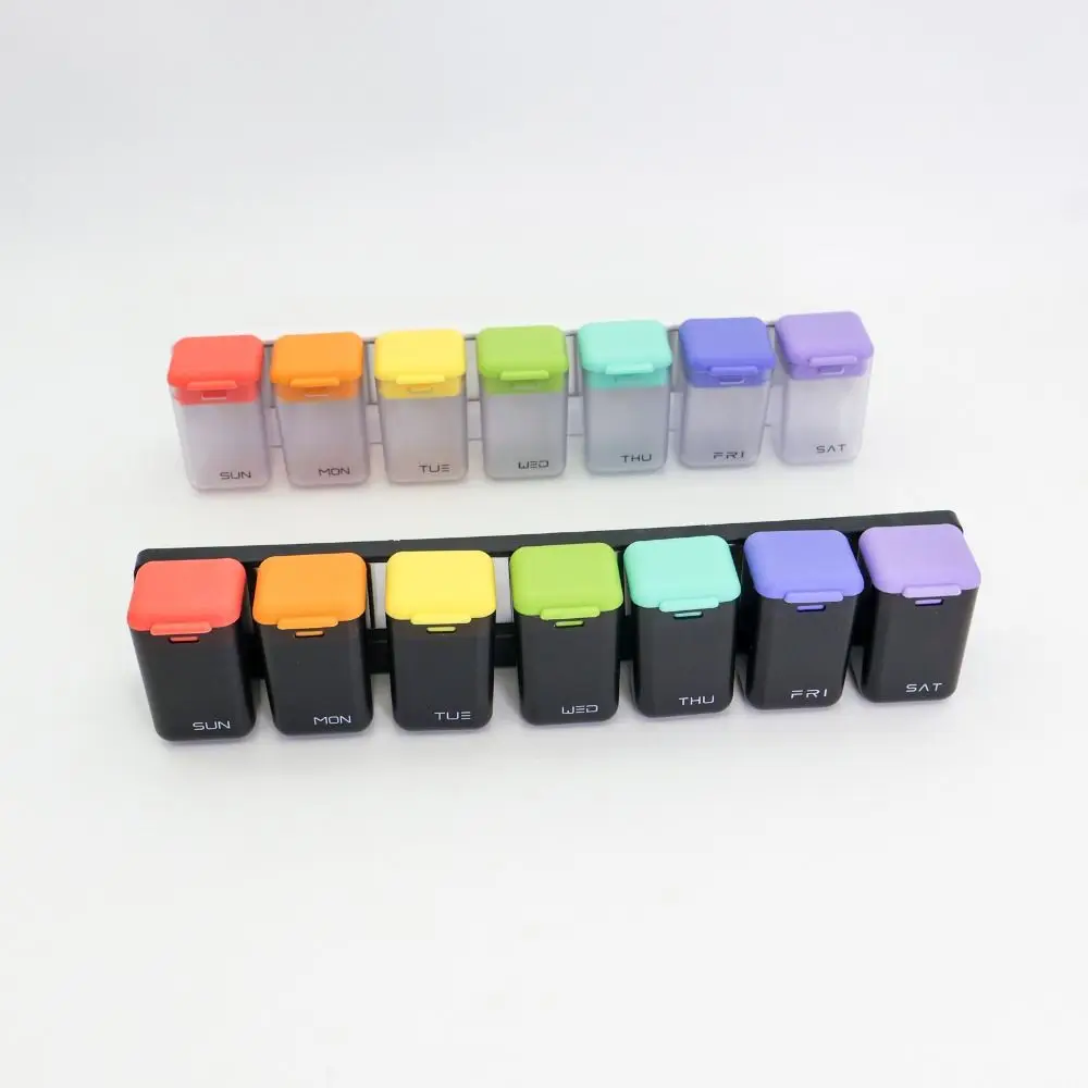 Magnetic 7-Day Pill Organizer Dustproof 1 Time a Day Weekly Pill Case Moisture-proof Week Mark Portable Pill Dispenser
Magnetic 7-Day Pill Organizer Dustproof 1 Time a Day Weekly Pill Case Moisture-proof Week Mark Portable Pill Dispenser