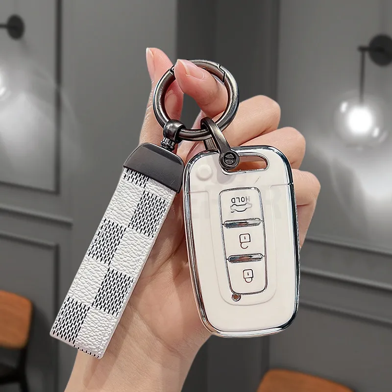 Shell Fob for Kia Hyundai EQUUS Optima K5 Forte Opirus Rohens Ix35 SOUL SORENTO MOHAVE Borrego 4 Buttons TPU Car Key Case Cover
Shell Fob for Kia Hyundai EQUUS Optima K5 Forte Opirus Rohens Ix35 SOUL SORENTO MOHAVE Borrego 4 Buttons TPU Car Key Case Cover