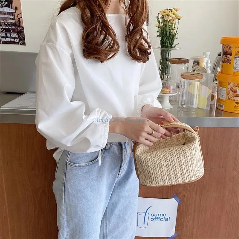 340D Small Square Bag Crossbody Bag Casual Shoulder Bag for Women Girl Straw Woven Tote Bag Handbag Large Capacity Trendy Bag
340D Small Square Bag Crossbody Bag Casual Shoulder Bag for Women Girl Straw Woven Tote Bag Handbag Large Capacity Trendy Bag
