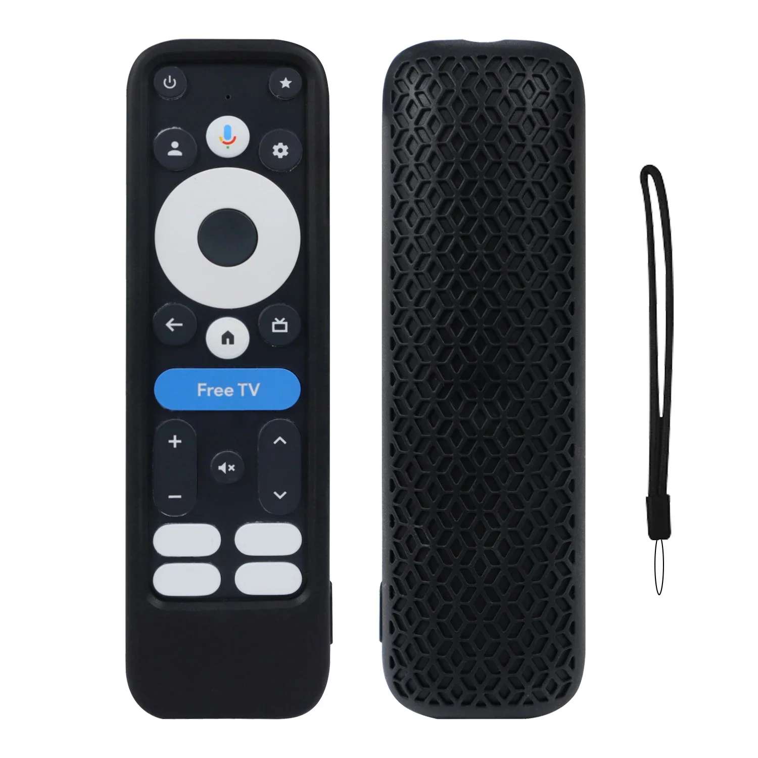 Silicone Cover Housing for onn for Google TV 4K Pro 2024 NonSlip Texture Shell with Lanyard Remote Control Protective Accessorie
Silicone Cover Housing for onn for Google TV 4K Pro 2024 NonSlip Texture Shell with Lanyard Remote Control Protective Accessorie