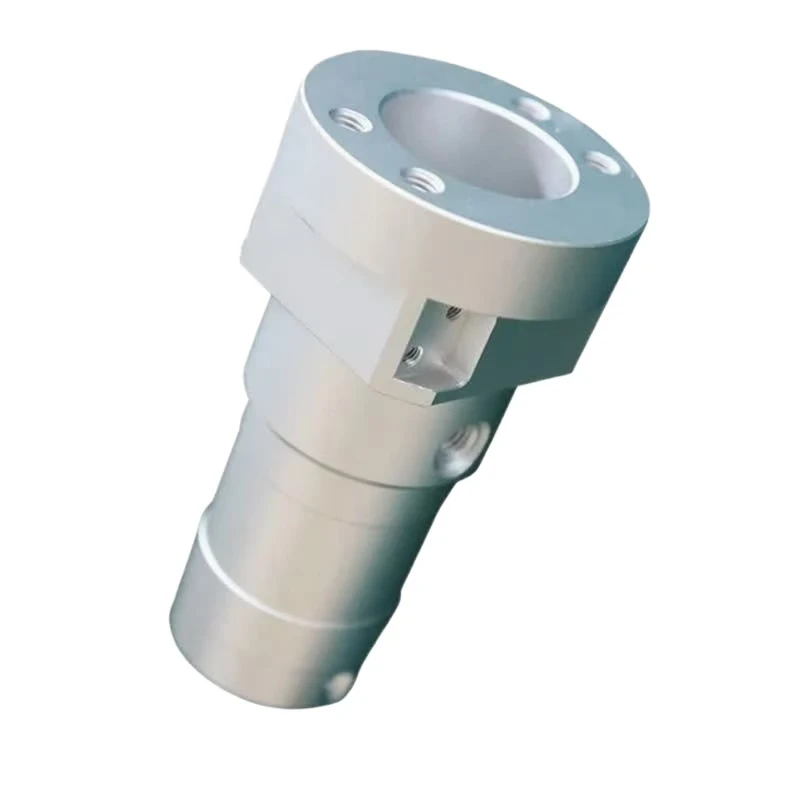 Stainless steel CNC machined perforated connection bushing Customized grooved special-shaped shaft seat
Stainless steel CNC machined perforated connection bushing Customized grooved special-shaped shaft seat