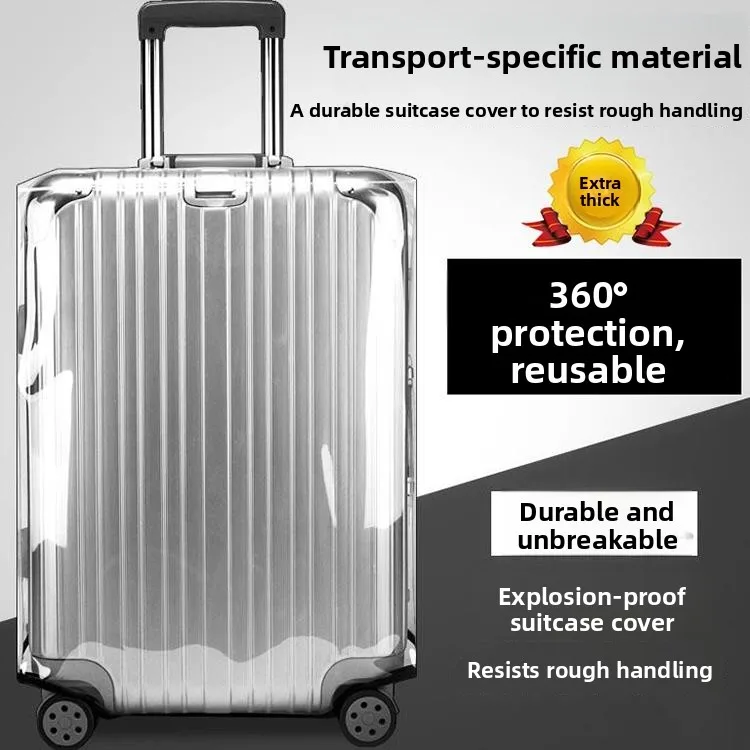 Thiened Waterproof Dustproof Lage Cover for Travel Suitcase Protective Sve Che-In Bag Leather Box Storage Solution
Thiened Waterproof Dustproof Lage Cover for Travel Suitcase Protective Sve Che-In Bag Leather Box Storage Solution