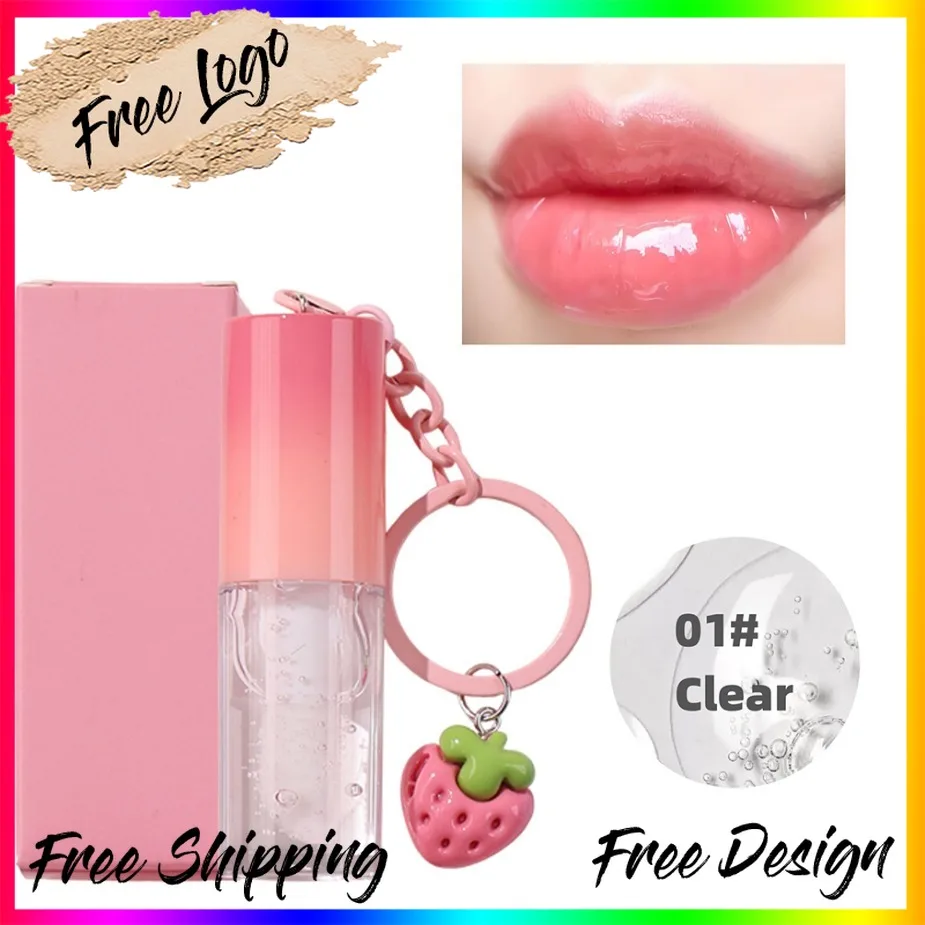 Private Label Vegan Makeup Wholesale Strawberry Lip Oil Keychain Color Changing Lip Gloss Custom Logo Waterproof Lip Makeup
Private Label Vegan Makeup Wholesale Strawberry Lip Oil Keychain Color Changing Lip Gloss Custom Logo Waterproof Lip Makeup