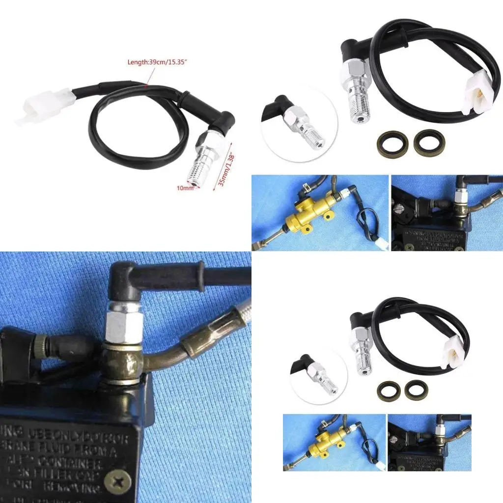 02DE Universal Motorcycle Pressure Light Hollow Bolt Scooter-Hydraulic Brake Switch
02DE Universal Motorcycle Pressure Light Hollow Bolt Scooter-Hydraulic Brake Switch