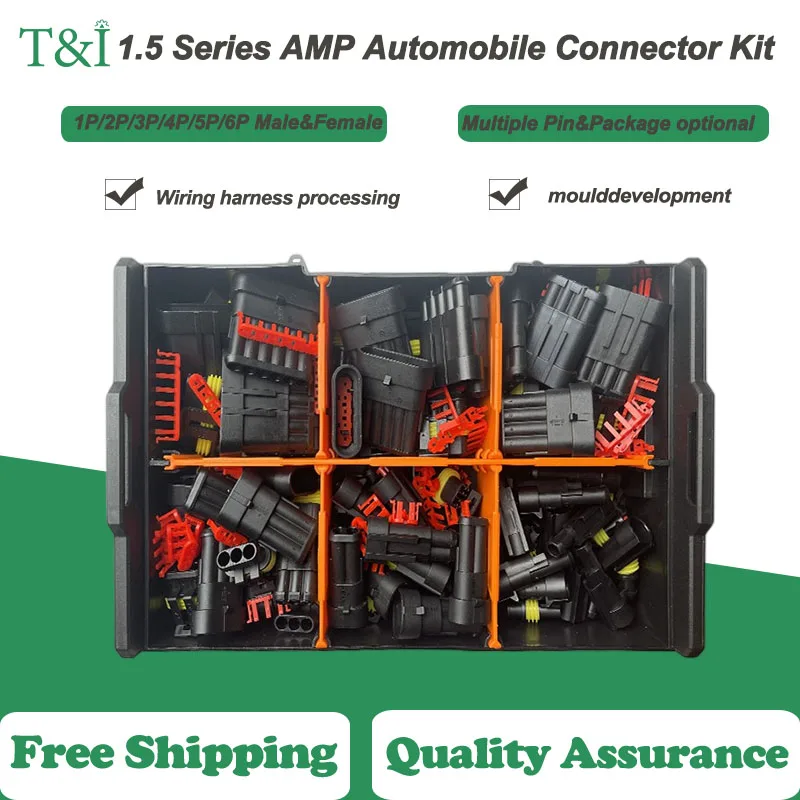 1.5 Series Portable Box Kit Suit 1P/2/3/4/5/6 Pin AMP Type Superseal Waterproof Automobile Connector 282080-1 DJ7041-1.5-11/21
1.5 Series Portable Box Kit Suit 1P/2/3/4/5/6 Pin AMP Type Superseal Waterproof Automobile Connector 282080-1 DJ7041-1.5-11/21