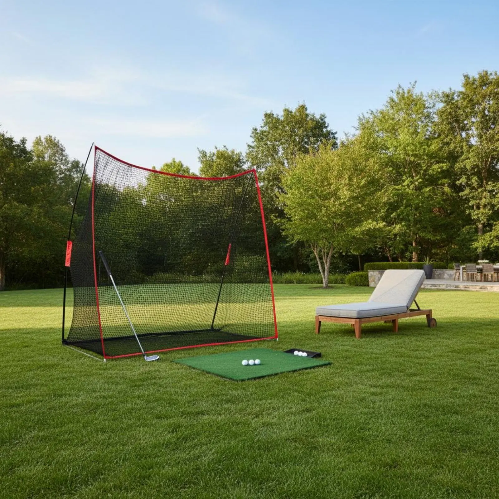 Golf Driving Net Sturdy Golf Swing Net Set Portable Outdoor Use for Golfers, Backyard, Garden
Golf Driving Net Sturdy Golf Swing Net Set Portable Outdoor Use for Golfers, Backyard, Garden