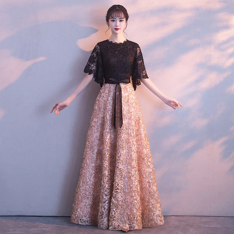 DSP Elegant Lace Prom Dresses Long A Line O Neck Evening Party Dresses Formal Occasion Dress
DSP Elegant Lace Prom Dresses Long A Line O Neck Evening Party Dresses Formal Occasion Dress