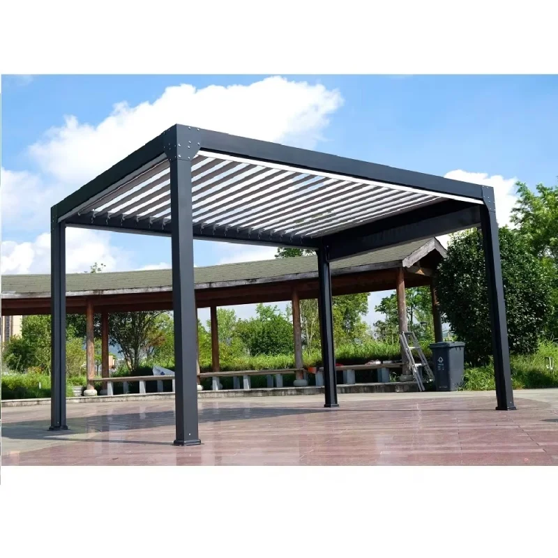 df-Waterproof Pergola Roof Electric Louvered Pergola Factory Gazebo Garden Bioclimatic Outdoor Aluminium Pergola Brackets!
df-Waterproof Pergola Roof Electric Louvered Pergola Factory Gazebo Garden Bioclimatic Outdoor Aluminium Pergola Brackets!