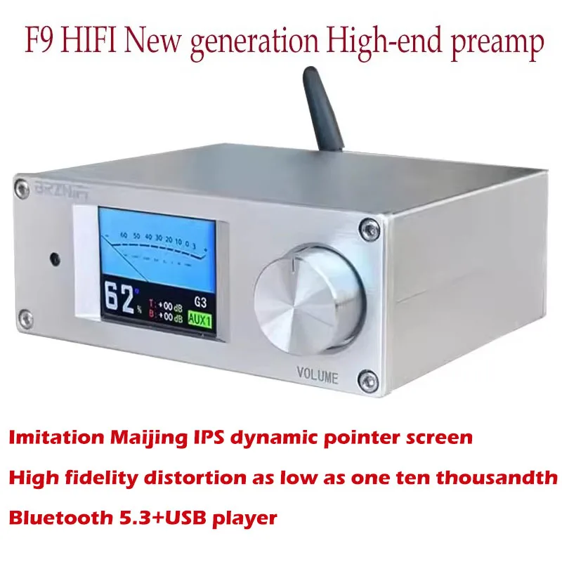 AIYIMA SMSL F9 HIFI Preamplifier Bluetooth 5.3 USB player Independent Decoding Remote control Preamp Amplifier Audio
AIYIMA SMSL F9 HIFI Preamplifier Bluetooth 5.3 USB player Independent Decoding Remote control Preamp Amplifier Audio