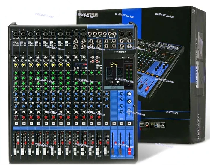 MG16XU Professional Mixer 10-way 12-way 16-way High-power Effect Mixer Performance Wedding Dance Mixer Board
MG16XU Professional Mixer 10-way 12-way 16-way High-power Effect Mixer Performance Wedding Dance Mixer Board
