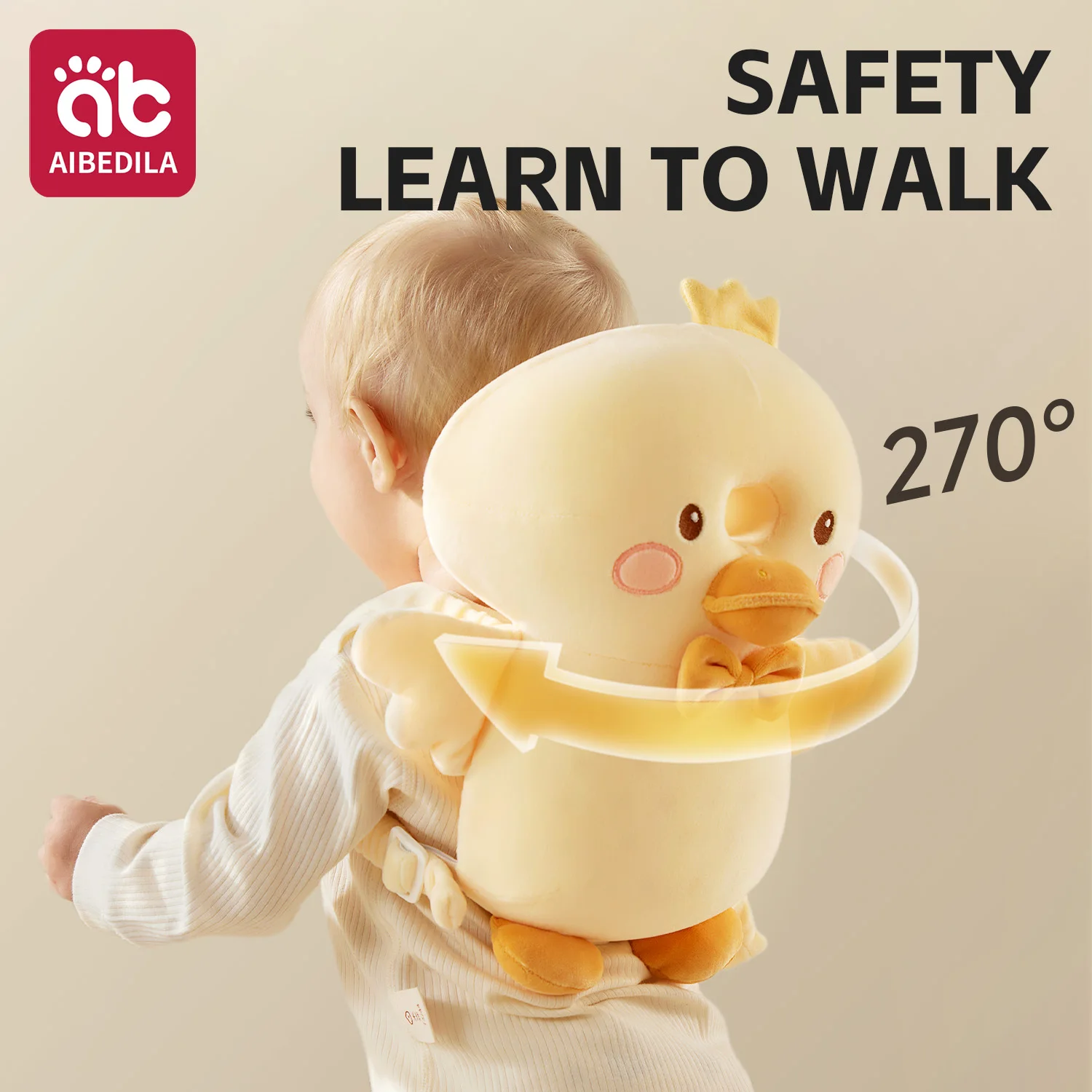 AIBEDILA Baby Head Protector Pillow 3-Sided Anti-Fall Back Safety Pad for Crawling Walking Toddlers Cute Animal Design
AIBEDILA Baby Head Protector Pillow 3-Sided Anti-Fall Back Safety Pad for Crawling Walking Toddlers Cute Animal Design