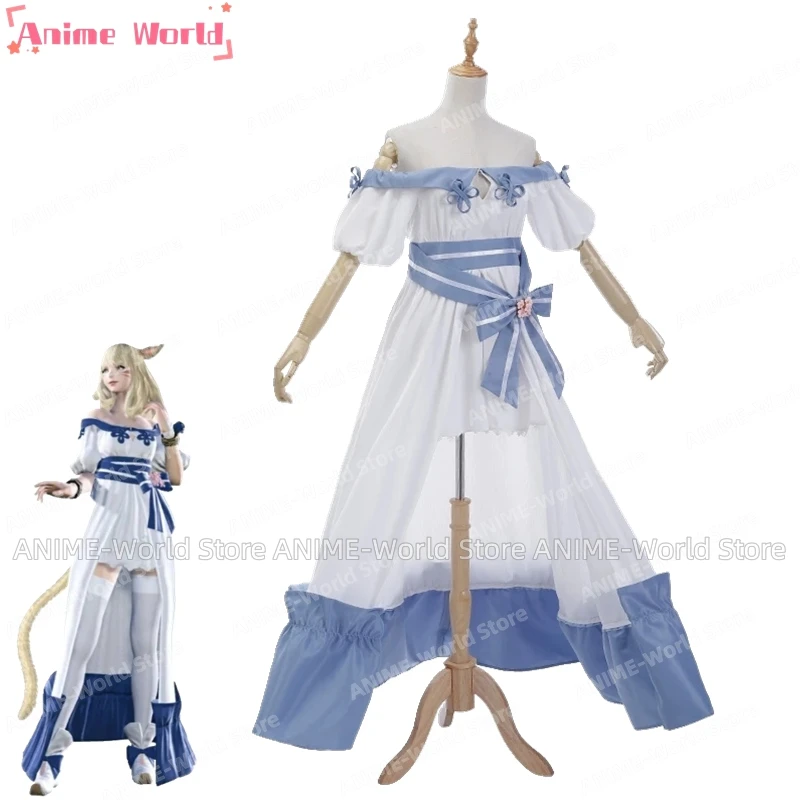 《Custom Size》Final Fantasy XIV FF14 Spring Dress Miqo'te Women Party Dress Halloween Christmas Girls Ball Cosplay Costume Wig
《Custom Size》Final Fantasy XIV FF14 Spring Dress Miqo'te Women Party Dress Halloween Christmas Girls Ball Cosplay Costume Wig