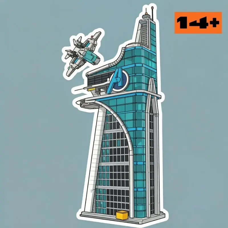 Modern High Rise Building Model With 5201 Pieces City Skyscraper Architecture Collectible Building Bricks Kit
Modern High Rise Building Model With 5201 Pieces City Skyscraper Architecture Collectible Building Bricks Kit