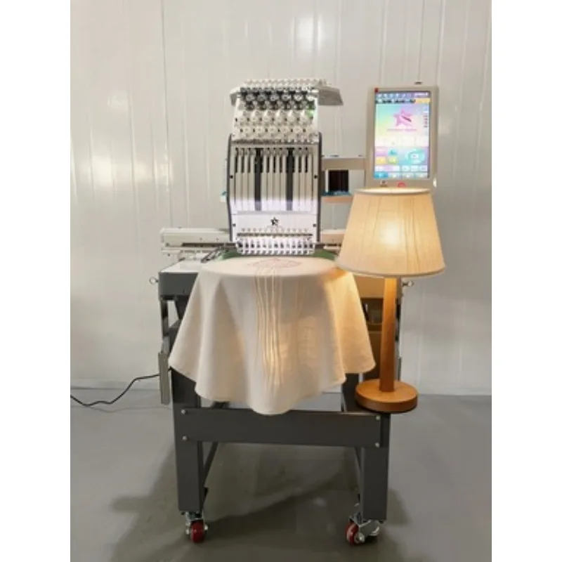 High Speed Computerized Embroidery Machine Single Head Automatic Flat Embroidery System for Cap T Shirt Industrial Use
High Speed Computerized Embroidery Machine Single Head Automatic Flat Embroidery System for Cap T Shirt Industrial Use