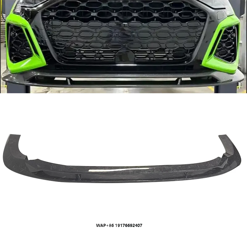 High Quality Forged Carbon Front Bumper Lip forAudi RS3 8Y Premium Sedan 4-Door 2021-2022
High Quality Forged Carbon Front Bumper Lip forAudi RS3 8Y Premium Sedan 4-Door 2021-2022