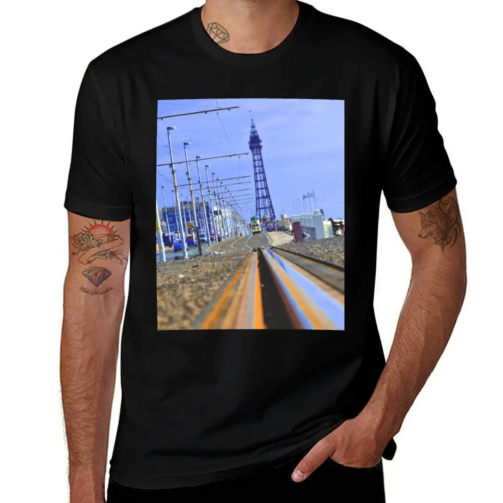 Classic Vintage Blackpool Heritage Tram with Blackpool Tower - Great Gift Ideas. T-Shirt Anti-Perspiration Workout Top
Classic Vintage Blackpool Heritage Tram with Blackpool Tower - Great Gift Ideas. T-Shirt Anti-Perspiration Workout Top