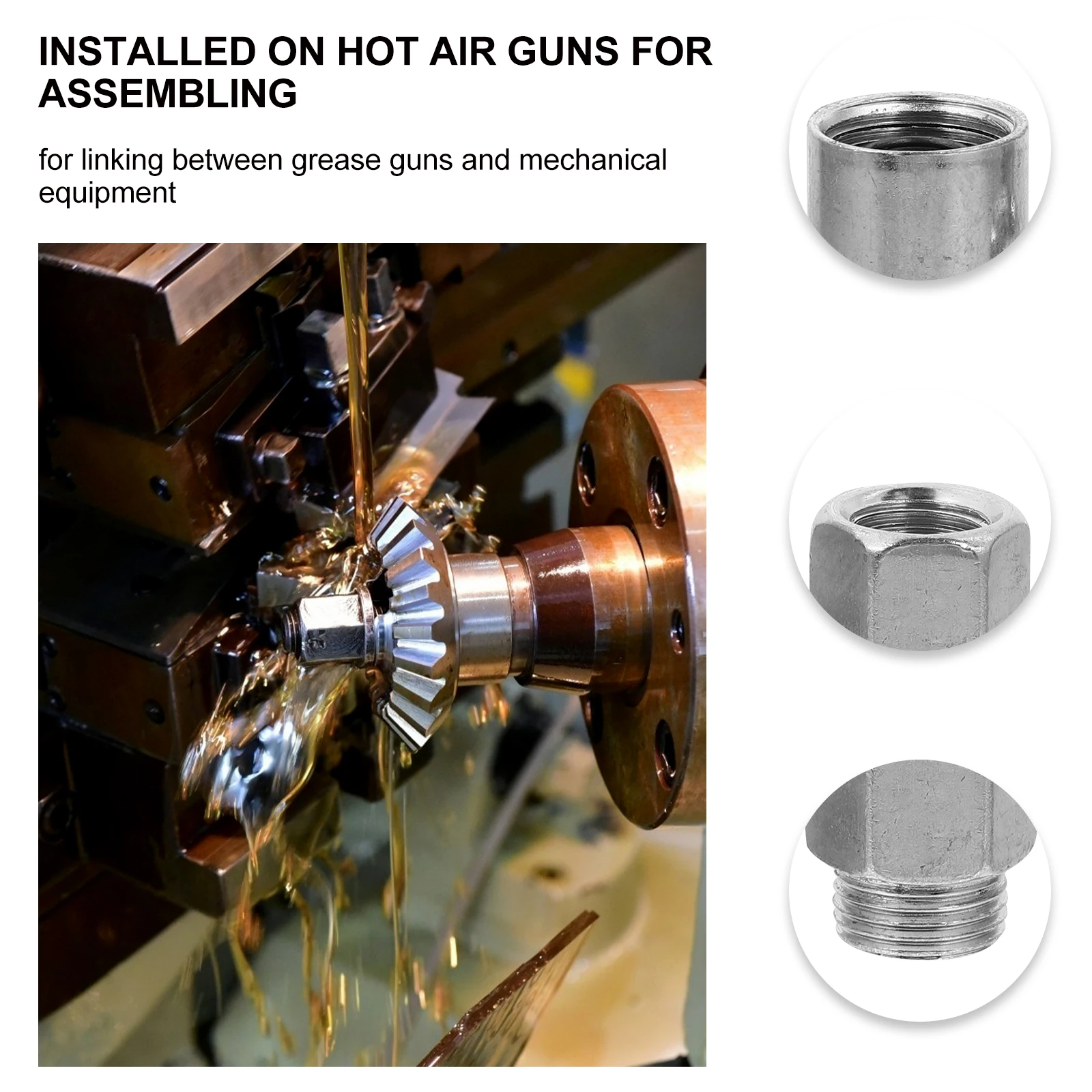 10pcs Flat Head Grease Nipples High Quality Durable Replacement Nozzle Kit Injector Dispenser Oil Tools Accessories
10pcs Flat Head Grease Nipples High Quality Durable Replacement Nozzle Kit Injector Dispenser Oil Tools Accessories