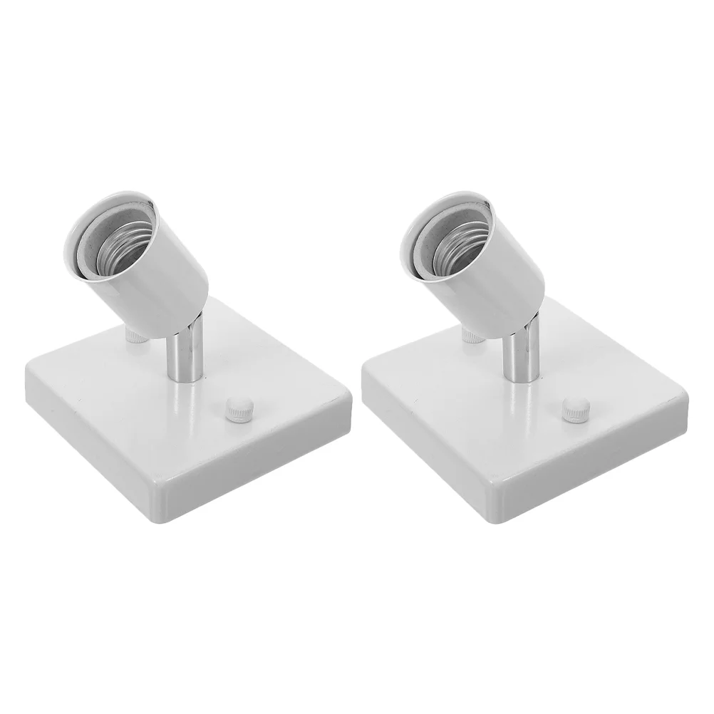 2pcs E27 Ceramic Lamp Holder Socket High Adjustable 180 Degree Light Bulb Base For Home Office Commercial Use Light Fixture Part
2pcs E27 Ceramic Lamp Holder Socket High Adjustable 180 Degree Light Bulb Base For Home Office Commercial Use Light Fixture Part