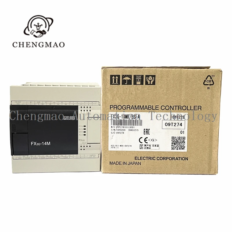 Japan New PLC Module FX3G-14MR-ES/A FX3G-14MT-ES/A FX3G-40MR-ES/A FX3G-40MT-ES/A
Japan New PLC Module FX3G-14MR-ES/A FX3G-14MT-ES/A FX3G-40MR-ES/A FX3G-40MT-ES/A