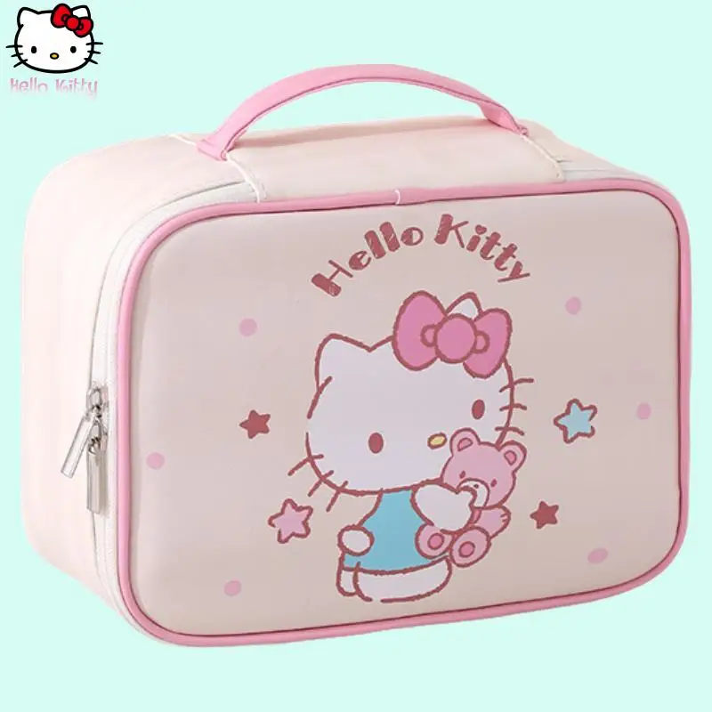 Hello Kitty Sanrio Girl Cartoon Kawaii Makeup Bag Anime Kuromi Lunch Bag My Melody Fashion Portable Waterproof Hand Wash Bag
Hello Kitty Sanrio Girl Cartoon Kawaii Makeup Bag Anime Kuromi Lunch Bag My Melody Fashion Portable Waterproof Hand Wash Bag 