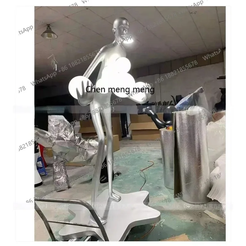 Human Body Sculpture Ball Floor Lamp Hotel Lobby Exhibition Hall Model Room Large Human Body Decoration
Human Body Sculpture Ball Floor Lamp Hotel Lobby Exhibition Hall Model Room Large Human Body Decoration