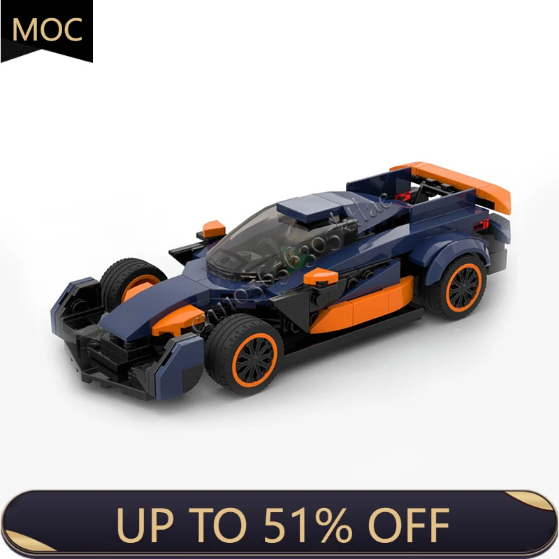 178 шт. технология MOC, простой трек, специальный одноместный гоночный автомобиль, модель строительного блока, скоростной автомобиль, кирпичная игрушка, подарок на фестиваль
178 шт. технология MOC, простой трек, специальный одноместный гоночный автомобиль, модель строительного блока, скоростной автомобиль, кирпичная игрушка, подарок на фестиваль