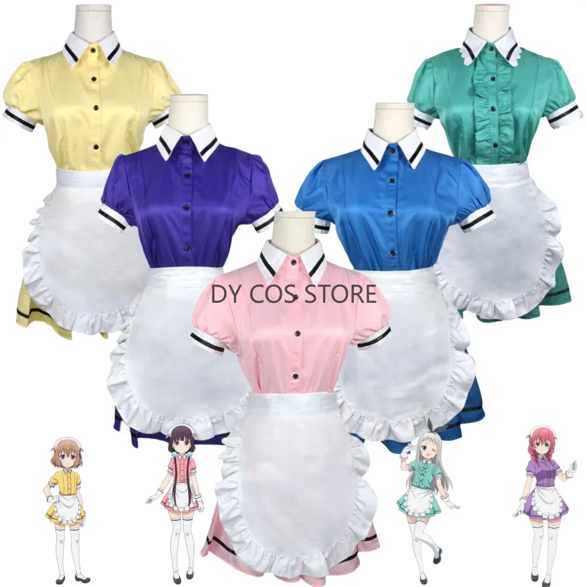 Anime Blend·S Sakuranomiya Maika Kanzaki Hideri Hoshikawa Mafuyu Hinata Kaho Amano Miu Cosplay Costume Cute Maid Dress Suit
Anime Blend·S Sakuranomiya Maika Kanzaki Hideri Hoshikawa Mafuyu Hinata Kaho Amano Miu Cosplay Costume Cute Maid Dress Suit