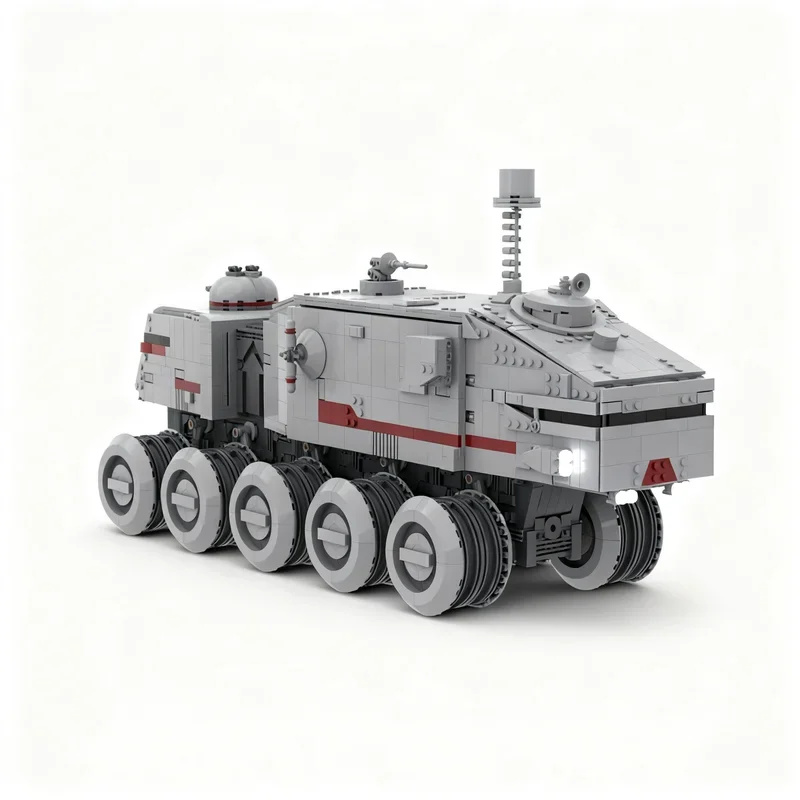 NEW 3332PCS Star Battle Movie MOC HAVw A6 Juggernaut Turbo Tank Model DIY Creative Display Assembly Building Blocks Gift Decor
NEW 3332PCS Star Battle Movie MOC HAVw A6 Juggernaut Turbo Tank Model DIY Creative Display Assembly Building Blocks Gift Decor