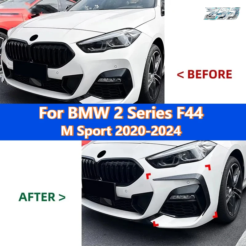 For BMW 2 Series F44 M Sport 2020-2024 Car Front Bumper Spoiler Wind Knife Car Side Splitter Air Vent Wind Knife Auto Body Kits
For BMW 2 Series F44 M Sport 2020-2024 Car Front Bumper Spoiler Wind Knife Car Side Splitter Air Vent Wind Knife Auto Body Kits