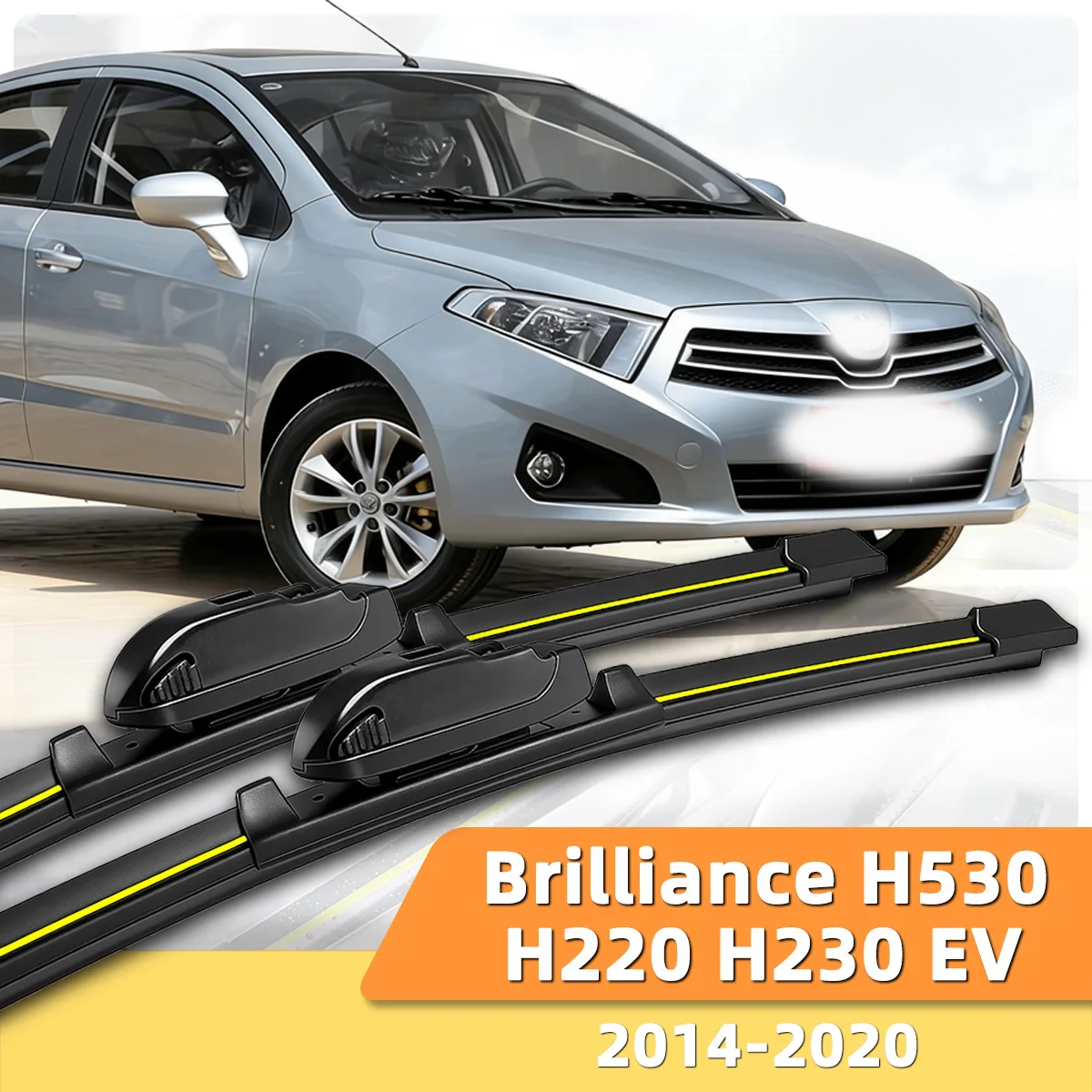 2PCS Car Windshield Wiper Fit For Brilliance H220 H230 EV H530 (2014-2020) Windshield Boneless Front Wiper Natural Rubber Strip
2PCS Car Windshield Wiper Fit For Brilliance H220 H230 EV H530 (2014-2020) Windshield Boneless Front Wiper Natural Rubber Strip