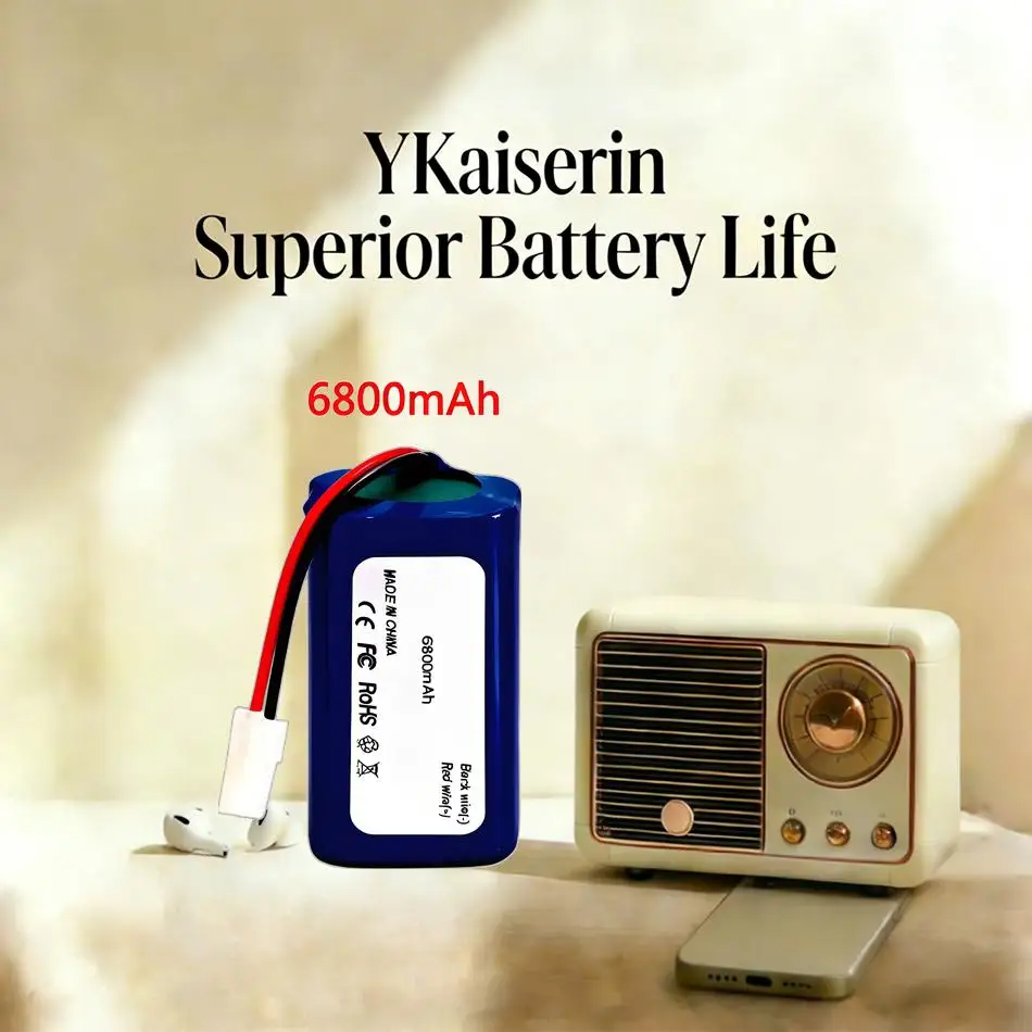 Аккумулятор для робота-пылесоса INR18650 M26-4S1P 6800 мАч для Ilife V5 V5s V50 V3 DF45 DF43 Plus V3s Pro
Аккумулятор для робота-пылесоса INR18650 M26-4S1P 6800 мАч для Ilife V5 V5s V50 V3 DF45 DF43 Plus V3s Pro