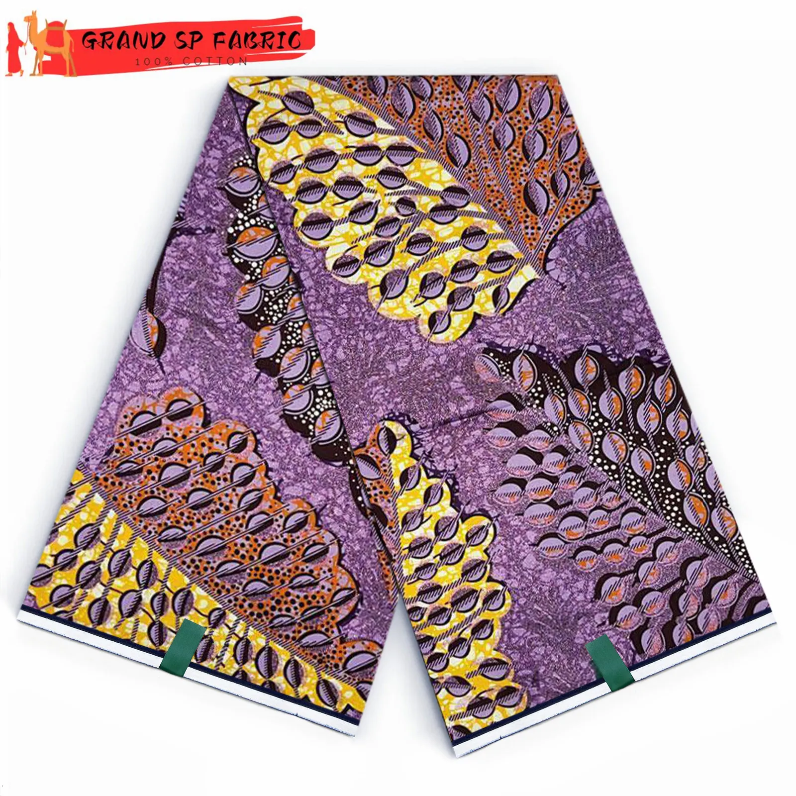 Grand Super African Wax Print Fabric for Sewing Ankara Fabric High Quality 100% Cotton Women's Fabric 6Yards VLS-3331
Grand Super African Wax Print Fabric for Sewing Ankara Fabric High Quality 100% Cotton Women's Fabric 6Yards VLS-3331