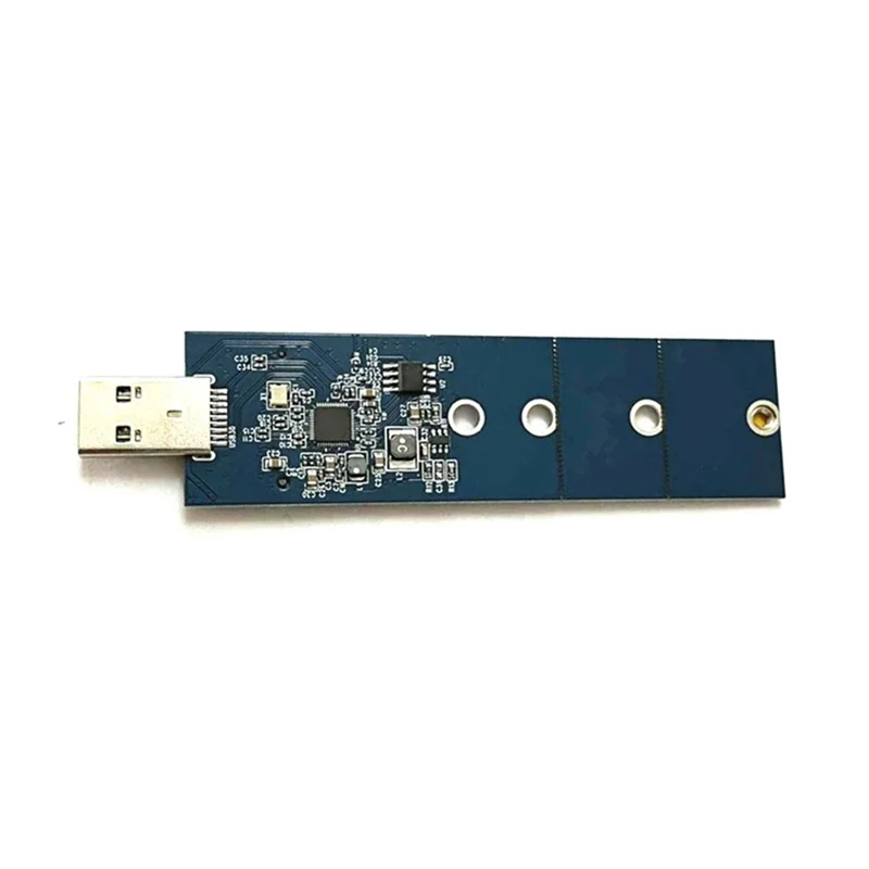 Blue M.2 NGFF HDD Adapter Card Solid State Drive To USB3.0 Adapter Card M.2 SATA Protocol B-Mey
Blue M.2 NGFF HDD Adapter Card Solid State Drive To USB3.0 Adapter Card M.2 SATA Protocol B-Mey