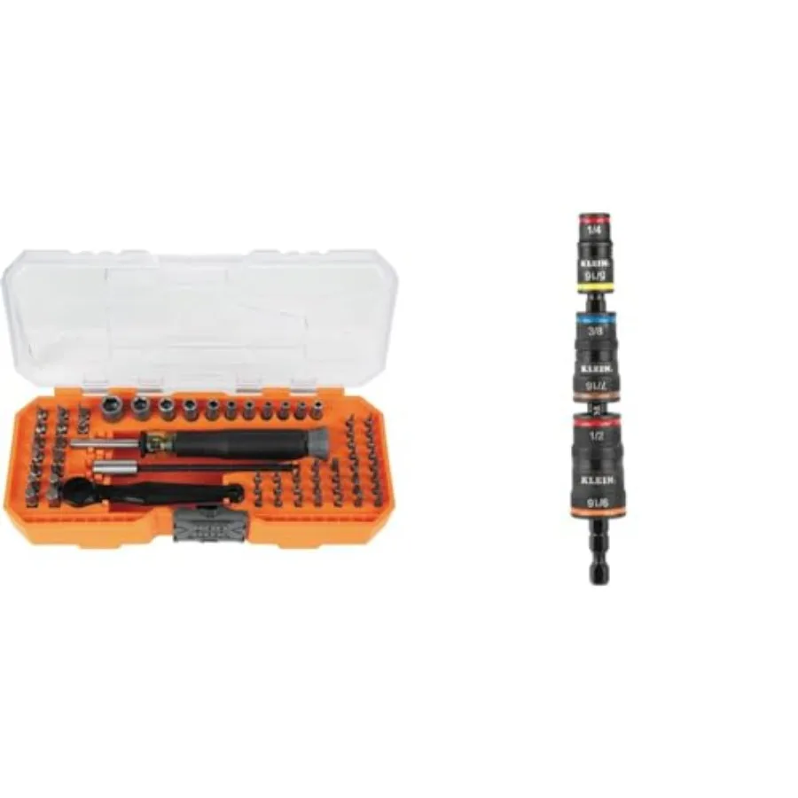 64-Piece Micro-Ratchet Precision Driver Set with 7-in-1 Impact Flip Socket Set and Bit Holding Feature
64-Piece Micro-Ratchet Precision Driver Set with 7-in-1 Impact Flip Socket Set and Bit Holding Feature