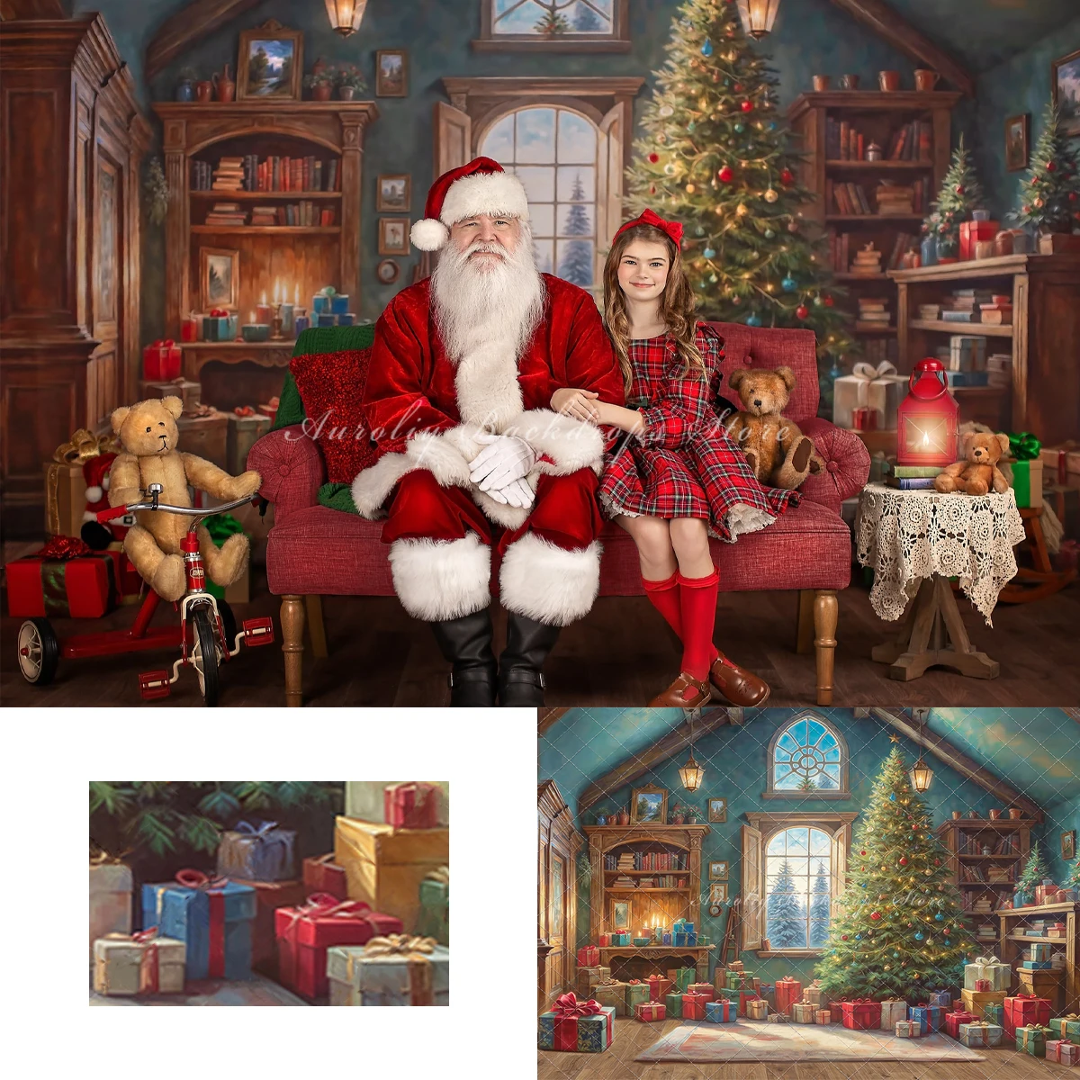 Santas Toyland Backgrounds Kids Adult Photography Props Child Baby Decors Studio Photo Winter Christmas Present Backdrops
Santas Toyland Backgrounds Kids Adult Photography Props Child Baby Decors Studio Photo Winter Christmas Present Backdrops