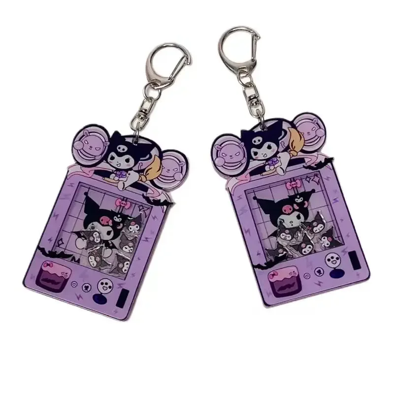 Sanrio Kuromi doll pendant shake music cartoon cute double -sided acrylic keychain Creative book bag pendant gift wholesale
Sanrio Kuromi doll pendant shake music cartoon cute double -sided acrylic keychain Creative book bag pendant gift wholesale